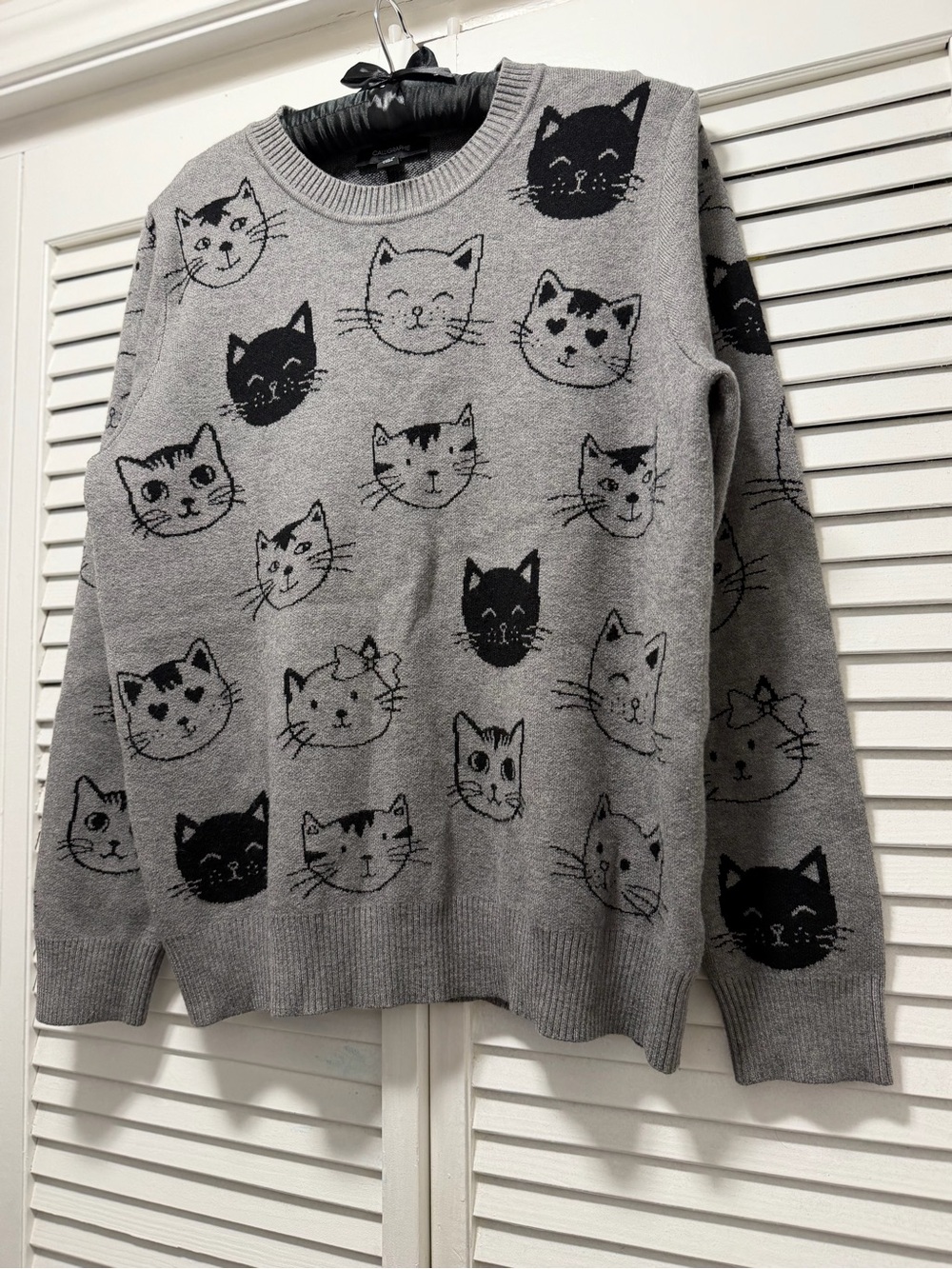 Anthropologie Calligraphie Kitty Sweater Size Large - Picture 4 of 10